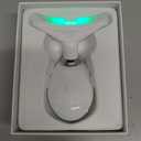 Red-Light-Therapy-for-Face and Neck, Red Light Therapy Wand, 7 Color Led Face Neck Massager for Skin Care, White