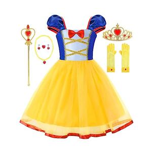 knemmy Princess Dresses for Girls Costumes Halloween Cosplay Outfit Birthday Party Dress 110