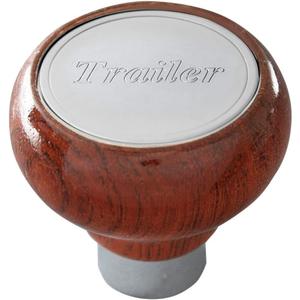 GG Grand General 96025 Rosewood Air Control Knob w/S.S Trailer Script
