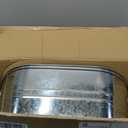 2 Pack 4 Gallon Galvanized Tub Ice Buckets for Parties Portable Beverage Tub Champagne Bucket Metal Ice Buckets for Cocktail Bar with Ice Scoop