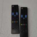 Pack Of 2 PHILIPS Vizio TV Remote Replacement by Philips, Universal Remote Control Compatible for Roku, Apple TV, Smart TV, Soundbar, Streaming Player, Blu Ray, DVD, DVR, 4 Device, Black