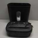 Amazon Basics 8-Sheet Cross Cut Paper Shredder and Credit Card Shredder - Black