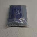 Bedsure Grayish Blue Duvet Covers Queen Size - Washed Duvet Cover, Soft Queen Duvet Cover Set 3 Pieces with Zipper Closure, 1 Duvet Cover 90x90 inches and 2 Pillow Shams (05 - Mineral Blue (No Comforter))