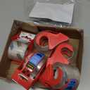 Scotch Heavy Duty Shipping Packing Tape, Clear, Packing Tape for Moving Boxes and Packaging Supplies, 1.88 in. x 22.2 yd., 5 Roll Dispensers, Moving Supplies