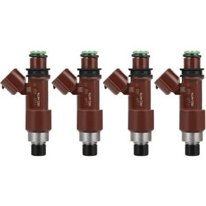 4Pcs SCITOO Fuel Injectors Compatible with 2010-2012 for Subaru Legacy,2010-2012 for Subaru Outback Automotive engine Fuel Injector FJ1198 / FJ1199/16611-AA77A (12 Holes)