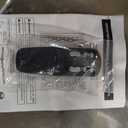 40 inch Wide Electric Fireplace, Wall Fireplace Electric with Remote Control, Realistic Log and Crackling Sound, Overheating Protection and Timer,750/1500W Black