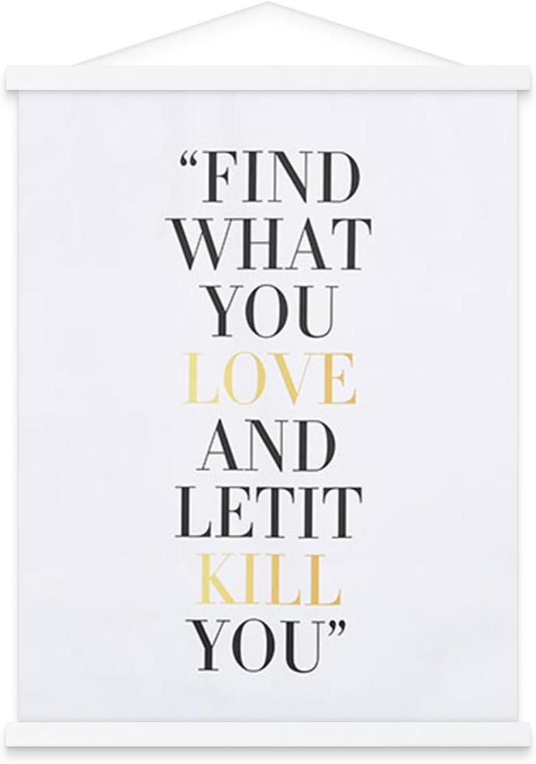 Benjia 36x24 36x48 36x12 Poster Frame, Magnetic Light Wood Wooden Frame Hanger for Photo Picture Canvas Artwork Art Print Wall Hanging (1 Pack, 36", White)