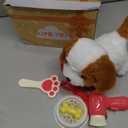 Plush Toys Walking Dog Toys that Can Walk, Bark and Wag Tail,Interactive Electronic Pet Toys Puppy with Leash,Easter Christmas Birthday Gift for Toddlers Kids