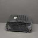 COSY HOMEER Edging Stair Treads Non-Slip Carpet Mat 28inX9in Indoor Stair Runners for Wooden Steps, Edging Stair Rugs for Kids and Dogs, 100% Polyester TPE Backing (15pc, Black)