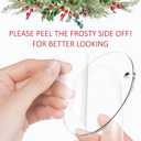 3 x Sending Christmas Vibes Adult Naughty Couple Husband Wife Friend Gift 1 - Christmas Ornaments - Christmas Decorations - 3.6 in Acrylic - Funny Gag Gifts - White Elephant - Stocking Stuffers