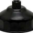 Oil Filter Wrench Cap Removal Tool 86.4mm 16 Flutes for BMW with 86mm Cartridge Style Filter Housing Caps, Oil Filter Housing Cap Removal Tool to Change Oil, Oil Filter Socket Wrench Kit for BMW