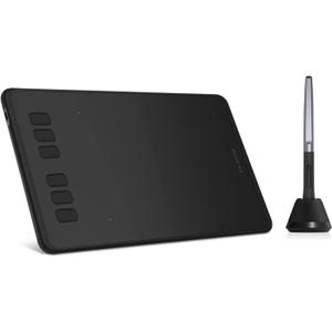 HUION Drawing Tablet Inspiroy H640P Digital Graphics Pad for OSU! with Battery-Free Stylus 8192 Levels Pressure Sensitivity 6 Customizable Function Keys Supports Linux Windows Mac Android