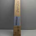 Persilux Cordless Zebra Blinds for Windows (34" W x 72" H, White) with Upgraded Cassette Light Filtering Dual Layers Sheer Roller Blinds Energy Saving Shades for Office and Home