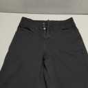 roswear Women's Wide Leg Jeans Casual High Waisted Stretch Baggy Loose Denim Pants, Black, Medium