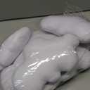 Hahafelt 5 Pack Cloud Decor Artificial 3D Fake Cloud Shape Props for Baby Nursery Room Wall Decorations DIY Decorative Ceiling Hanging Ornament for Baby Shower Decor