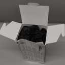 SWIFTLITE Black Vinyl Gloves, Food Grade Gloves Disposable Latex Free & Powder Free, Guantes for Cleaning Cooking Food Prep (200, Medium)