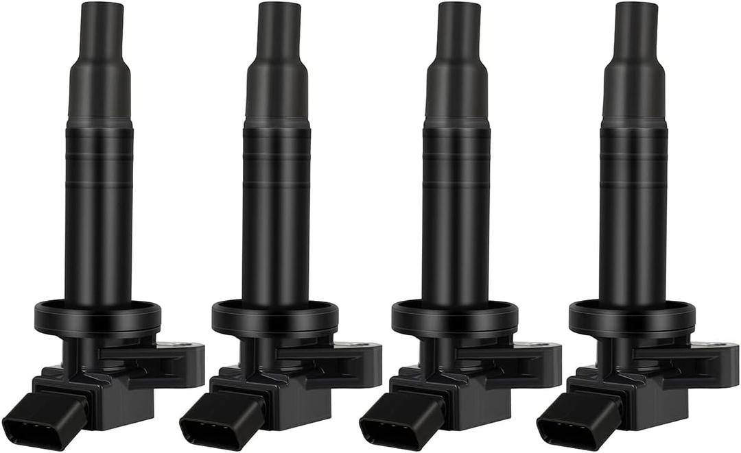 ECCPP Ignition Coil Pack of 4 UF247,for Toyota MR2 Spyder 1.8L 2000-2005,for Toyota Matrix 1.8L 2003-2008,for Toyota,for Corolla 1.8L 2000-2008 UF247