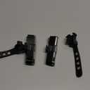 Canway Bicycle Rear Light Red/Blue, Bike Tail Light Rechargeable 168 Lumens Bike Tail Light Battery USB C 500mah 5 Modes Waterproof Safety for Road Mountain Night Riding