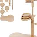 ZJRDYYK Embroidery Hoop Stand Adjustable, Adjustable Embroidery Table Stand with Swivel Holder, Embroidery Hoop Holder Stand, Cross Stitch Embroidery Hoop Stand