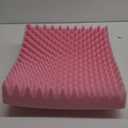 Geiserailie 1 Pcs Egg Foam Pad Egg Chair Cushion to Relieve Back Foam Seat Cushion Chair Accessories Pad for Office Recliner Wheelchair Home Car (Pink)