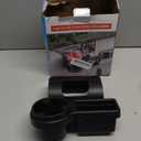 Li&Zhao Car Cup Holder - Hanging Car Door Window Drink Coffee Door Cup Holder with Clip-On Design, No Drill Universal Fit for All Vehicles, Perfect for Drivers and Truckers (Black)