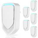 Air Ionizers for Home Negative Ion Air Purifier Plug In, Quiet Air Ionizers for Dust Mites, Odor, Smoke Dust, Pets, Portable Air Cleaner for Bedroom, Office, Kitchen (6)