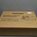 Stainless Steel Cat Litter Box with Enclosure, Large Litter Box for Cats and Kittens, Smooth Easy Clean Interior, Durable Metal Design with Cover, Litter Shovel, Pad and Footboard Included (Black)