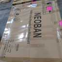 Magnetic Glass Whiteboard, 36"x48"(90x120cm) Frameless Dry Erase Board White Board Surface Wall Mounted for Office, Classroom & Home