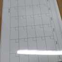 Lincia 41 Pcs Dry Erase Calendar Whiteboard for Wall, 23.6" X17.8"