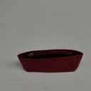 Felt Insert Bag 1Pcs Multi-Pocket Bag Organizer Liner Bag for Mini Bag Storage Bag The Felt Purse Insert Handbag Liner Bag for Purse Organizer(Red with Zipper)