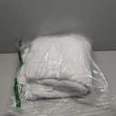 Topcee Weighted Blanket for Adults (20 lbs, 60" x 80") Queen Size Soft Cooling Heavy Blanket Sleeping, Apply to 190-210 lbs Body, Thick Breathable Blanket with Glass Bead, Easy Care (03-white)