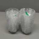 50pcs 6oz Small Plastic Dessert Bowls Ice Cream Bowls Reusable Flower Shaped Party Serving Elegant Buffet Serving Cups for Nuts, Salad, Fruit, Snacks and Yogurt (Clear)