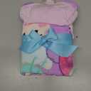 Squishmallows Kids Super Soft Bath/Pool/Beach Soft Cotton Terry Hooded Towel Wrap, 24 in x 50 in, (Officially Licensed Product) By Franco