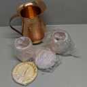 Large Pure Copper Pitcher (70 oz. /2000 ml) with 2 Tumblers for Drinking Water | Vase | Water Jug Set