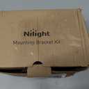 Nilight - 90020D 4PCS Mounting Bracket Kit LED Off-Road Light Horizontal Bar Tube Clamp Roof Roll Cage Holder, Black