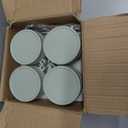 LANDNEOO 4 Pack Overnight Oats Containers with Lids and Spoons, 16 oz Glass Mason Jars with Airtight Lids, Overnight Oats Jars for Milk, Cereal, Fruit-Green