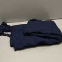 GILDEN TREE Decorative Waffle Hand Towels for Bathroom, 20x35 Large, Quick Drying Fingertip Towel, 2 Pack, Modern Style (Midnight Blue)