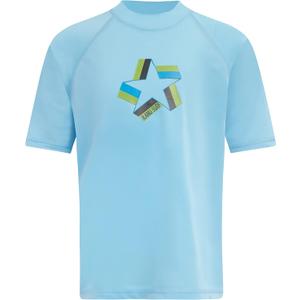 Kanu Surf Boys Haywire UPF 50+ Sun Protective Rashguard Swim Shirt (10, All-star Alaska Blue)