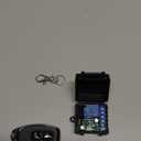 DieseRC Wireless Remote Control Switch 433Mhz 5V 12V 24V 1 Channel Radio Control Relay Receiver with 1 Transmitter Keyfobs Potential-Free Contacts Relay Controller