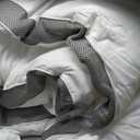 HYPREST 4 Inch Mattress Topper Queen, Thick Cooling Cotton Pillow Top with 2000 GSM Shredded Memory Foam - Soft & Supportive for Back Pain ReliefNon-Slip Bottom (Queen(60*80), White)