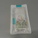 Unov Case Compatible with Galaxy S22 Case Magnetic Clear with Design Compatible with MagSafe Slim Protective Soft TPU Bumper with Hard PC Back Embossed Pattern (Rose Bouquet)