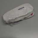 Women Men Plush Strawberry Slippers Cute Fuzzy Slippers Non-Skid Winter Warm Cozy House Indoor Outdoor Shoes (White)