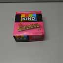 KIND Healthy Snacks Bars, Dark Chocolate Raspberry Pumpkin Seed, Gluten Free, High Fiber Snacks, 5g Protein, 12 Count (EXP 07/10/26)