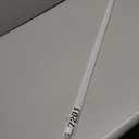 Trimold Matte White Aluminum Peel and Stick L Molding Corner Guards with 90 Angle for Wall Door Frame Cabinet Baseboard Protection and Decoration, 35.4in x 0.8in (3Pcs)