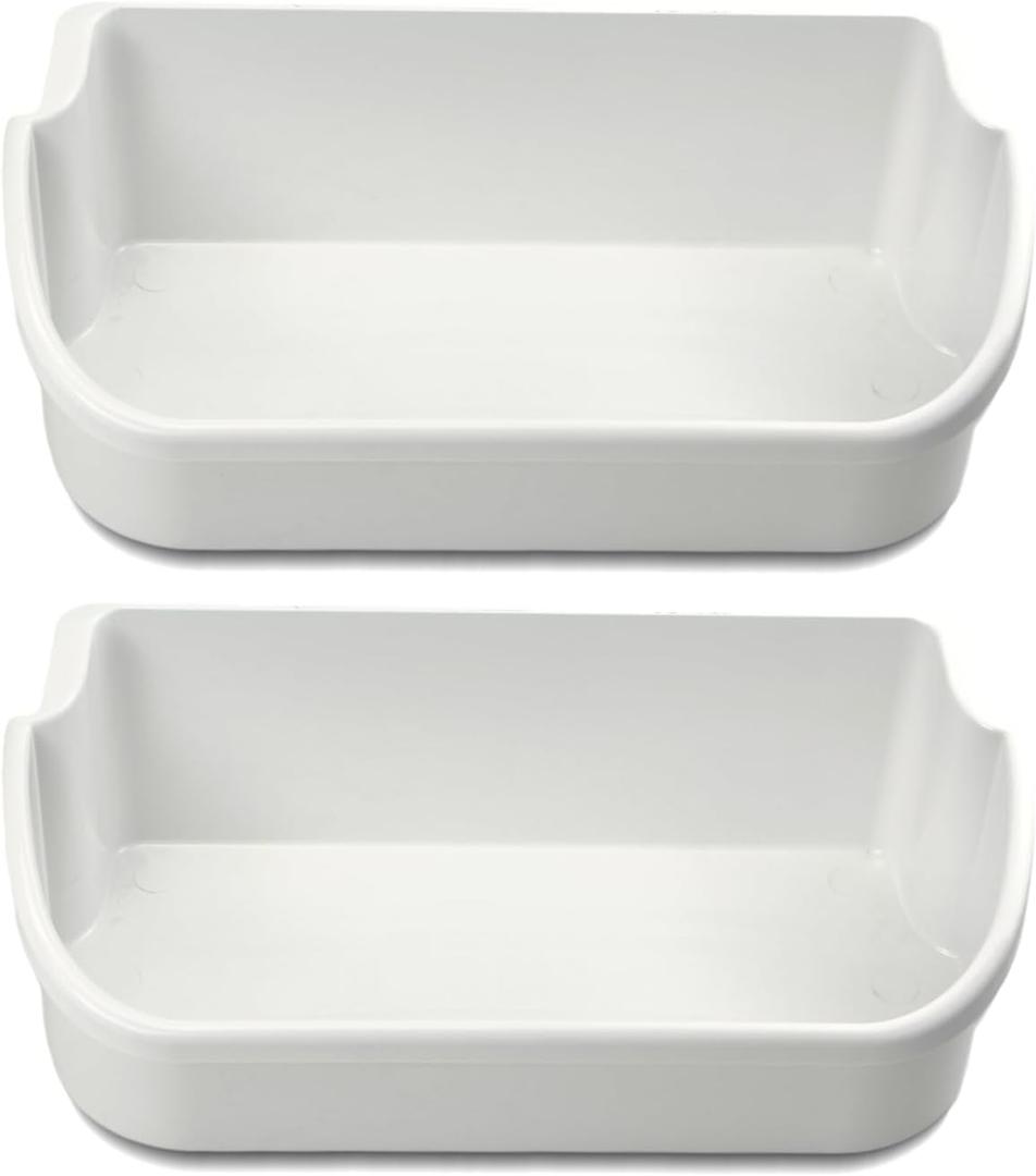 240356401 Refrigerator Door Bin (2 Pack) Compatible with Frigidaire Kenmore FFSS2614QS4A FFHS2611LBRA FFHS2611PFEA FFSS2614QE6A FFHS2622MSYA FFHS2622MSJ Door Shelf Replacement