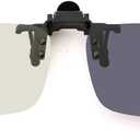 PLOPLO Photochromic Polarized Sunglasses Clip Men