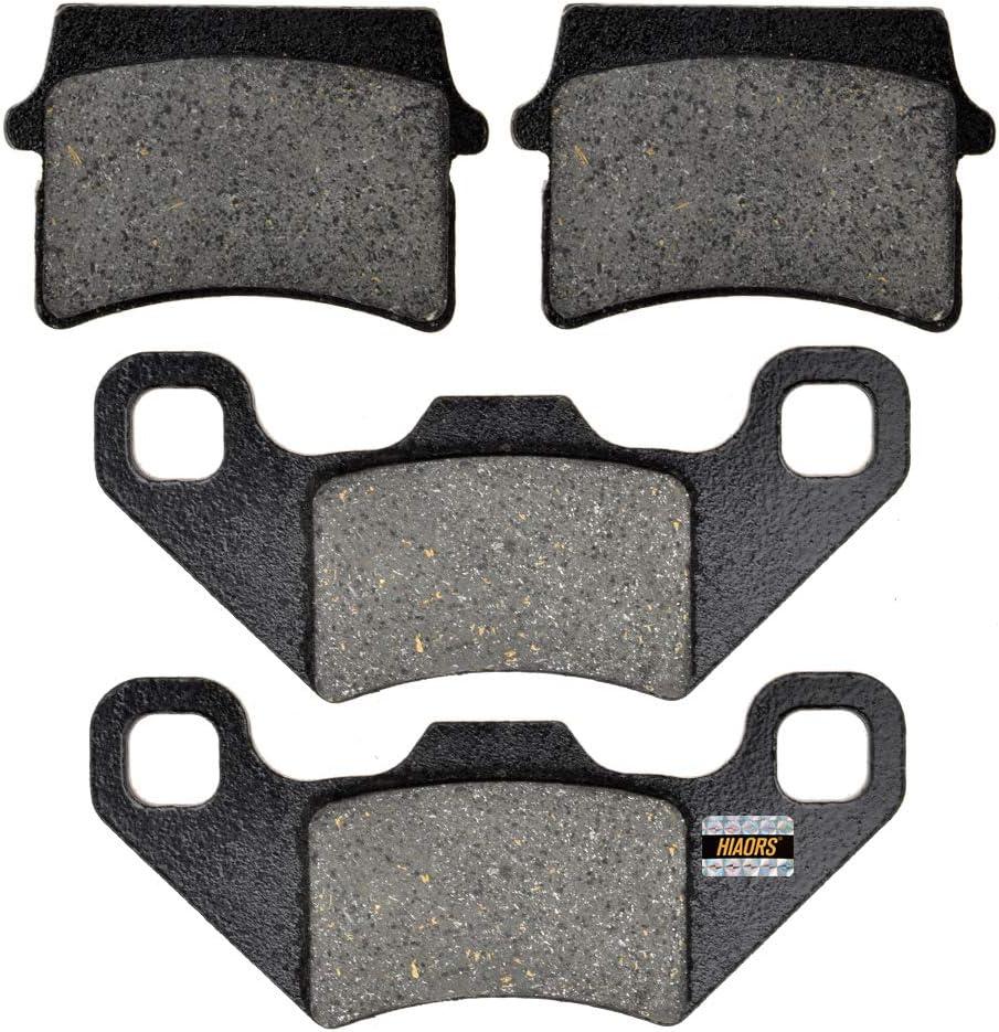 HIAORS Rear Disc Brake Pads Replacement for 50cc 70cc 90cc 110cc 125cc Tao tao Coolster Chinese ATV Kazuma SSR SunL JCL Kandi Vitacc Roketa Loncin Lifan Quad 4 Wheeler Go kart Dune Buggy Parts