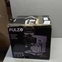 PULZO Espresso Machine with Grinder, 20 Bar Professional Coffee Machine, All-in-One Stainless Steel Coffee Maker with Milk Frother, to Make Latte, Cappuccino, 67oz Detachable Water Tank