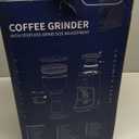 SHARDOR Professional 64mm Burr Coffee Grinder with 100 Grind Settings and All-Metal Chamber, Coffee Bean Grinder with Adjustable Electronic Timer and LED Display, Anti-Static, Black