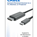 ZGear USB C to HDMI Video Cable, 6ft